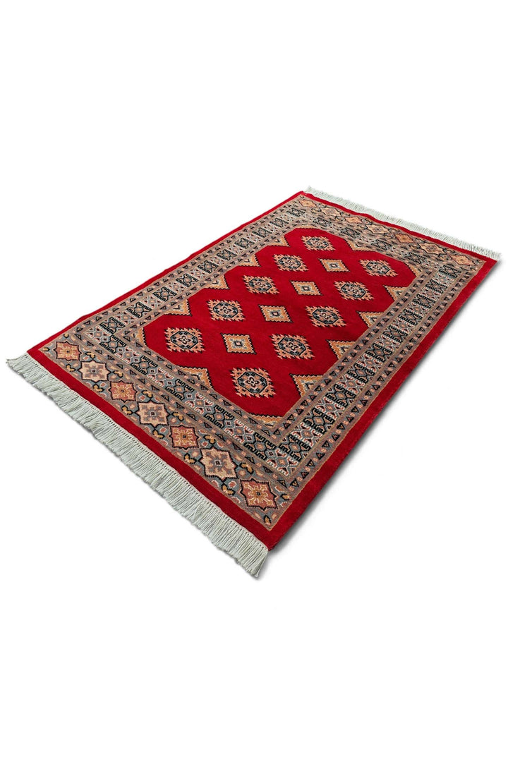 Deep Madder Red Star Bokhara