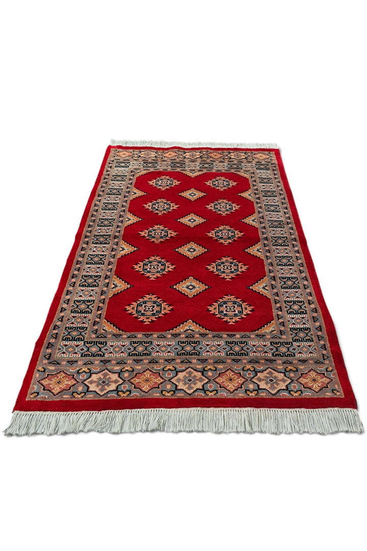 Deep Madder Red Star Bokhara