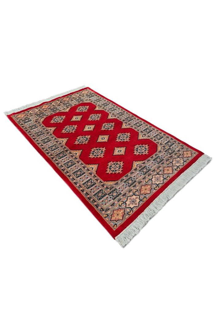 Deep Madder Red Star Bokhara