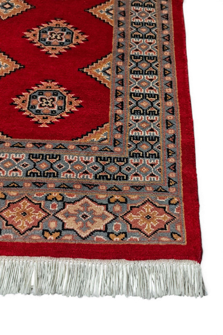 Deep Madder Red Star Bokhara