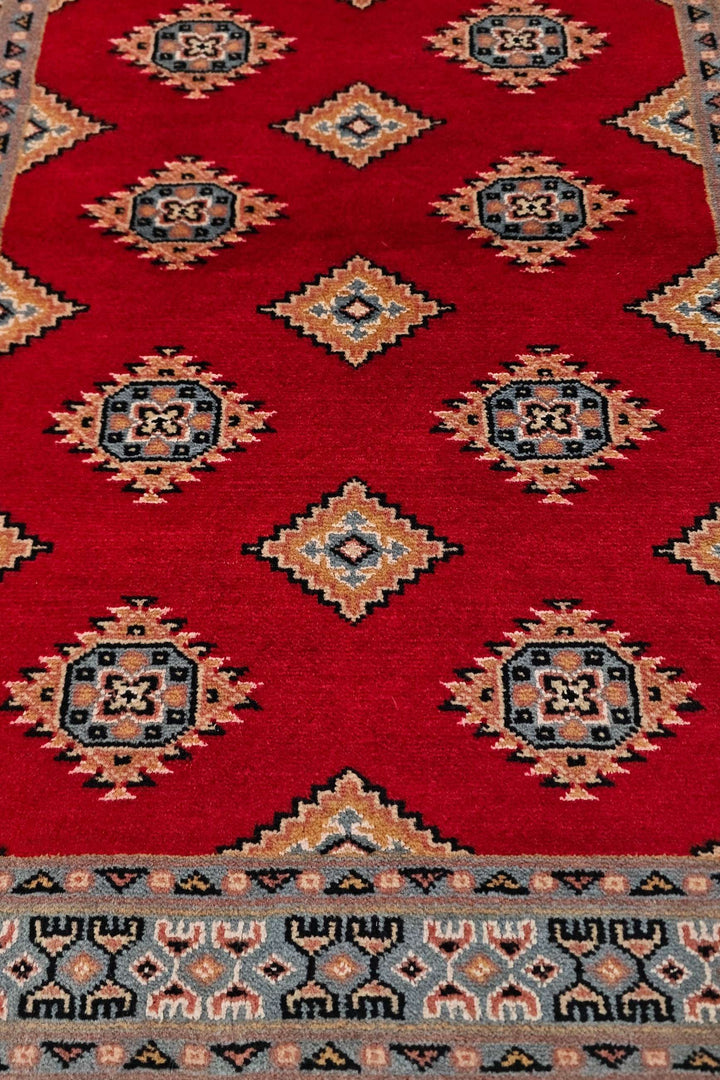 Deep Madder Red Star Bokhara