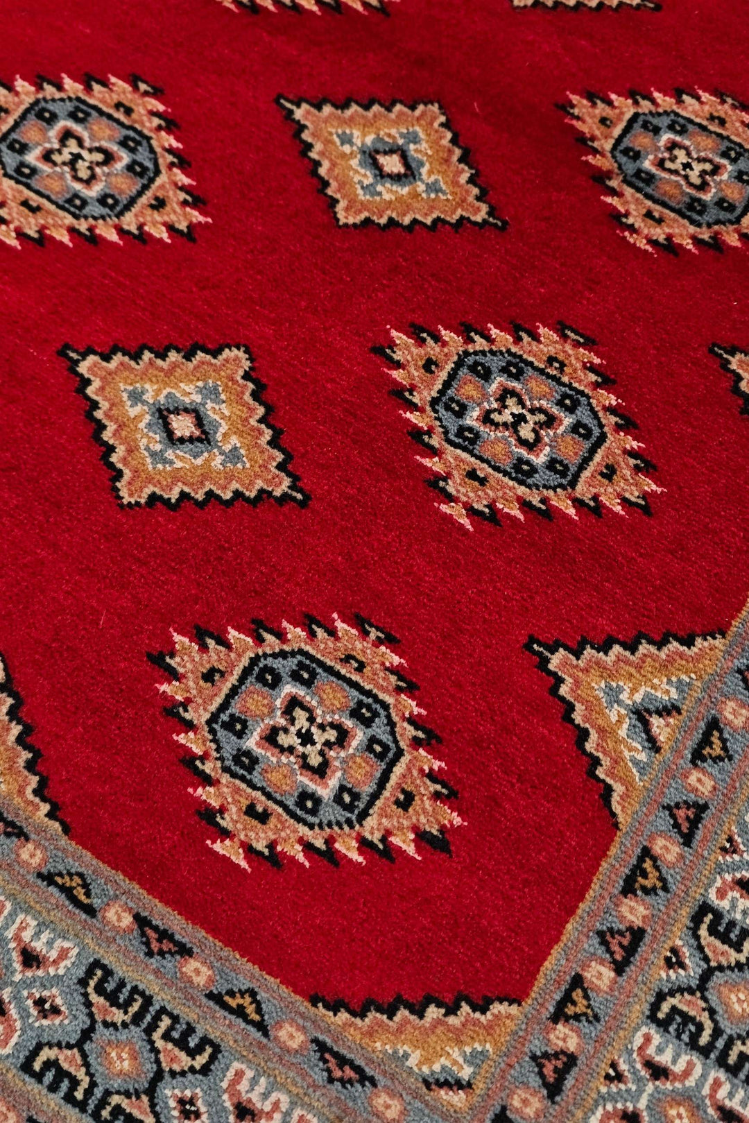 Deep Madder Red Star Bokhara