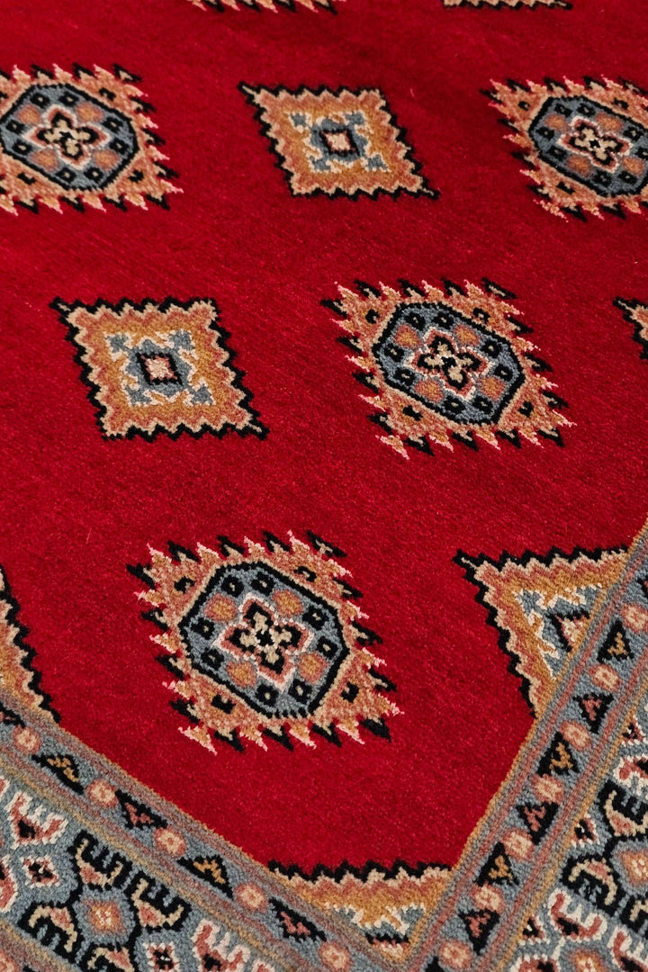 Deep Madder Red Star Bokhara