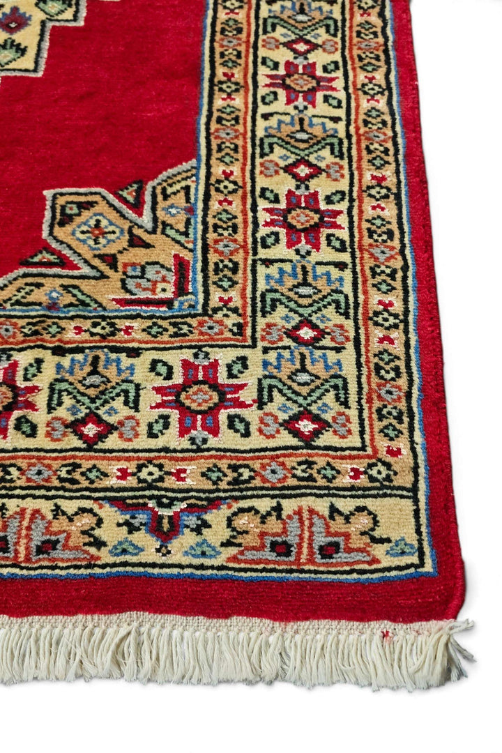 Crimson Red Medallion
