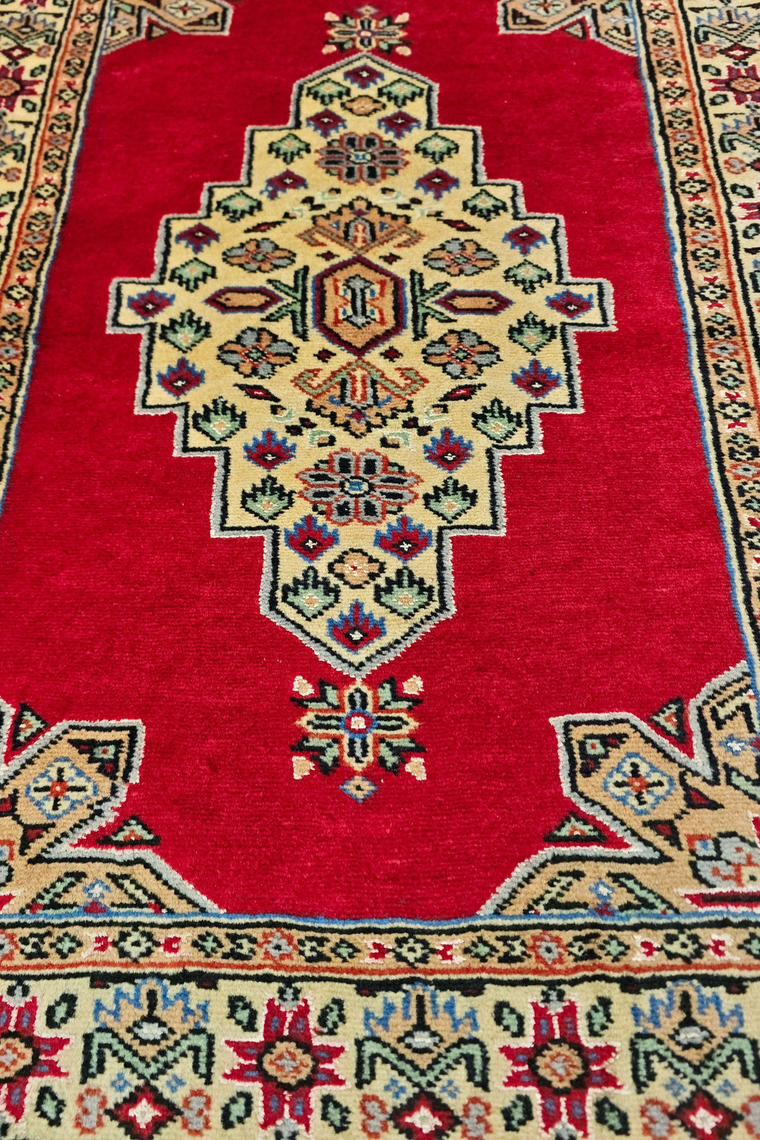 Crimson Red Medallion