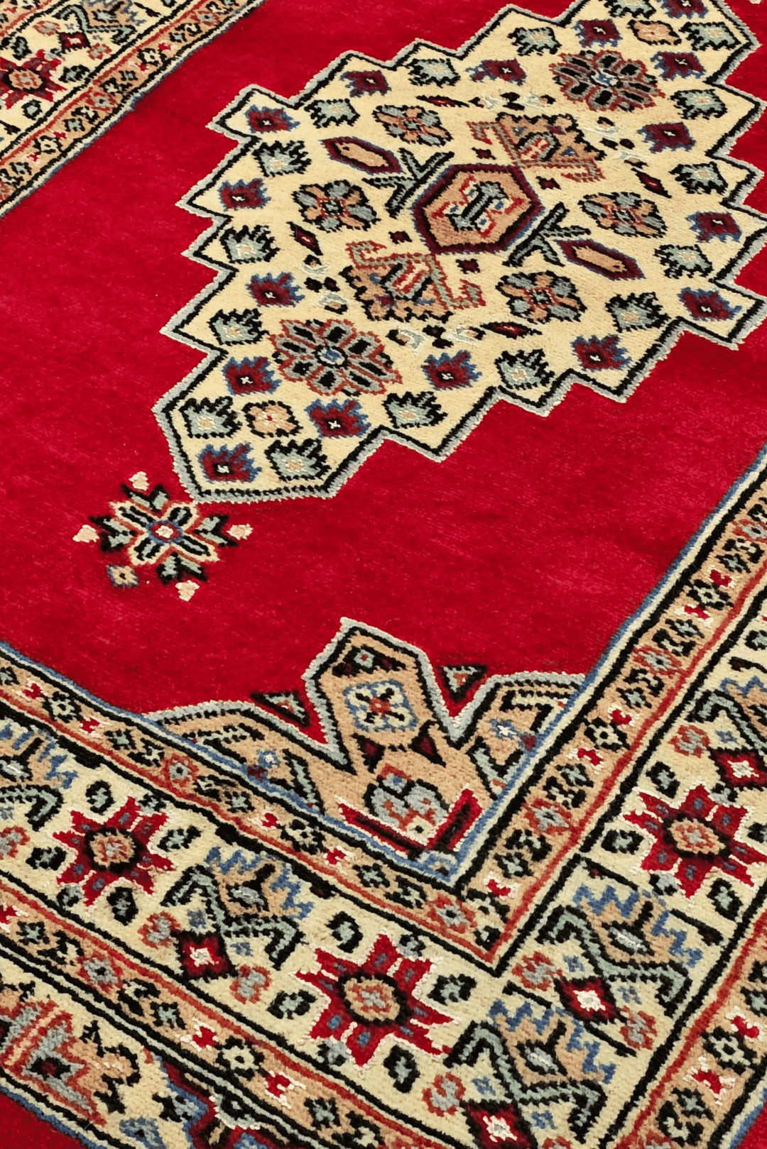 Crimson Red Medallion