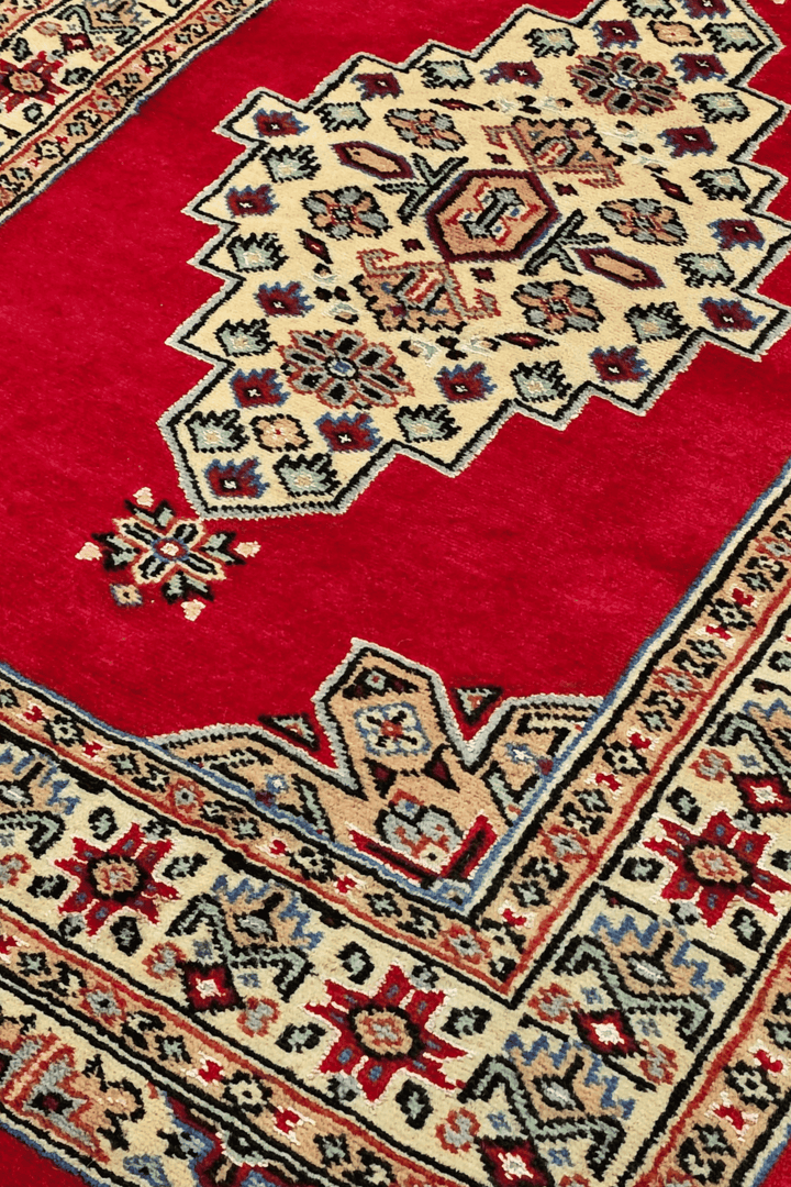 Crimson Red Medallion