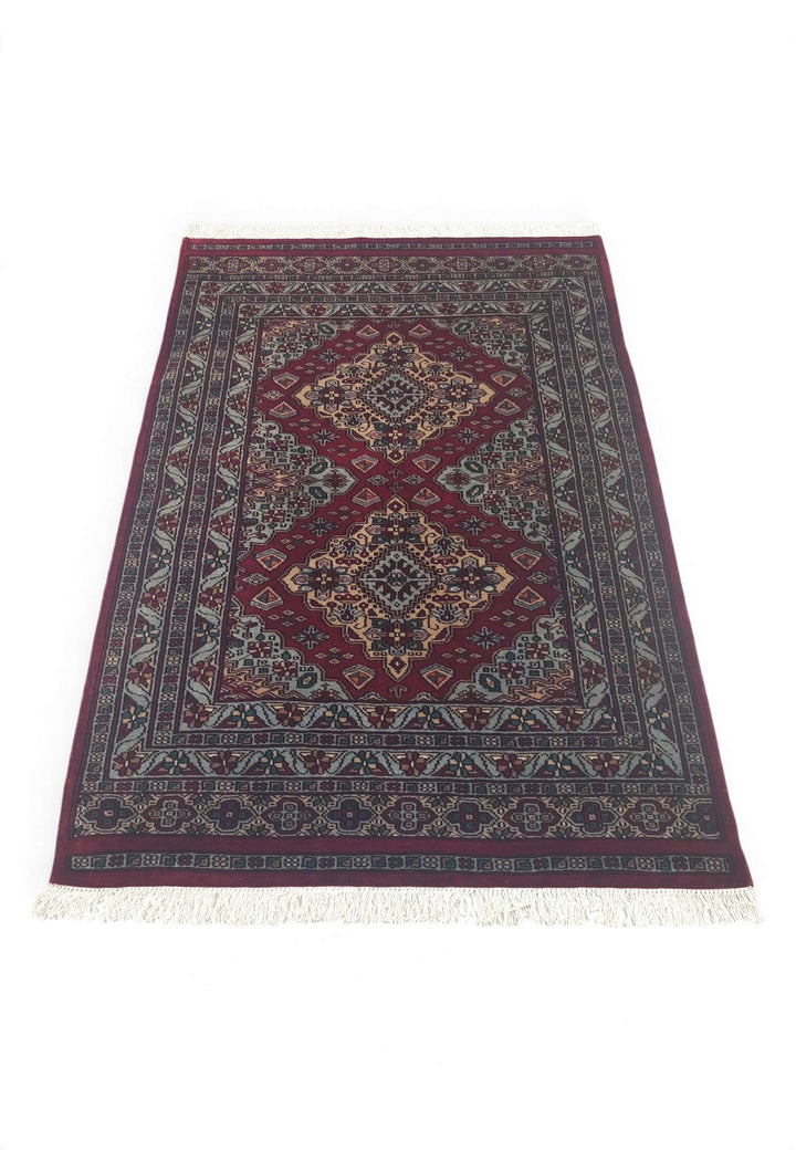 Deep Wine Diamond Medallion
