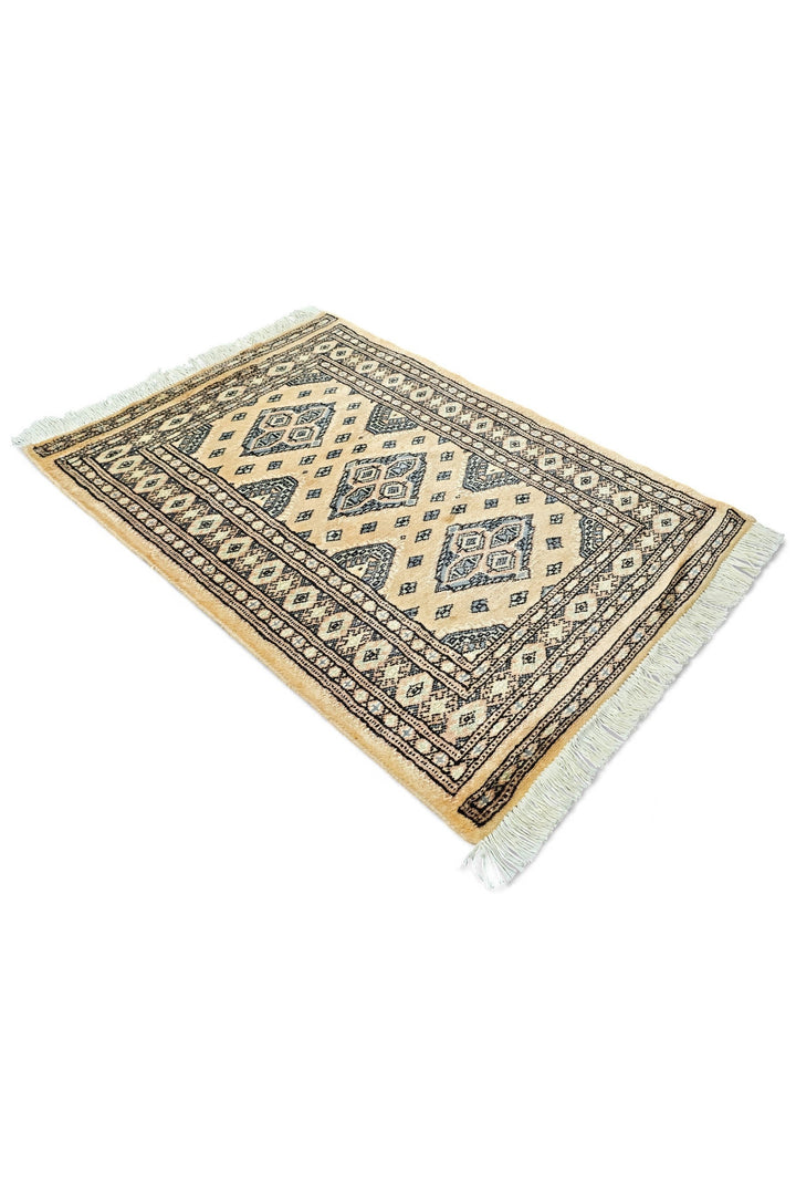 Sand Cream Dotted Jaldar