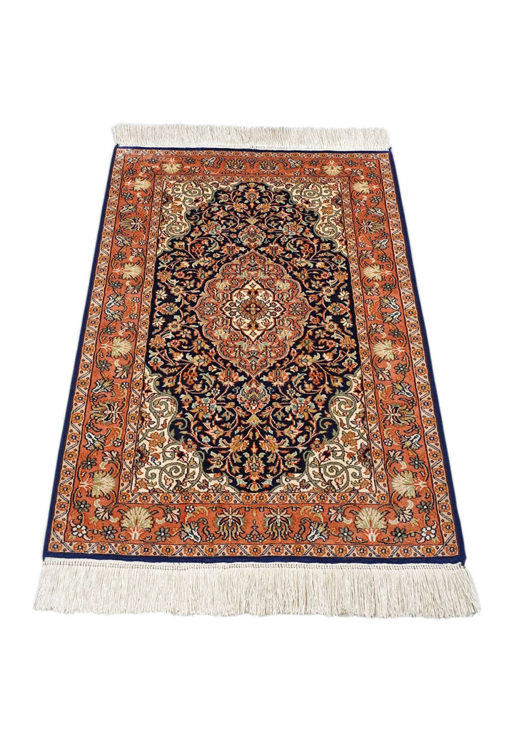 Navy Lobed Medallion
