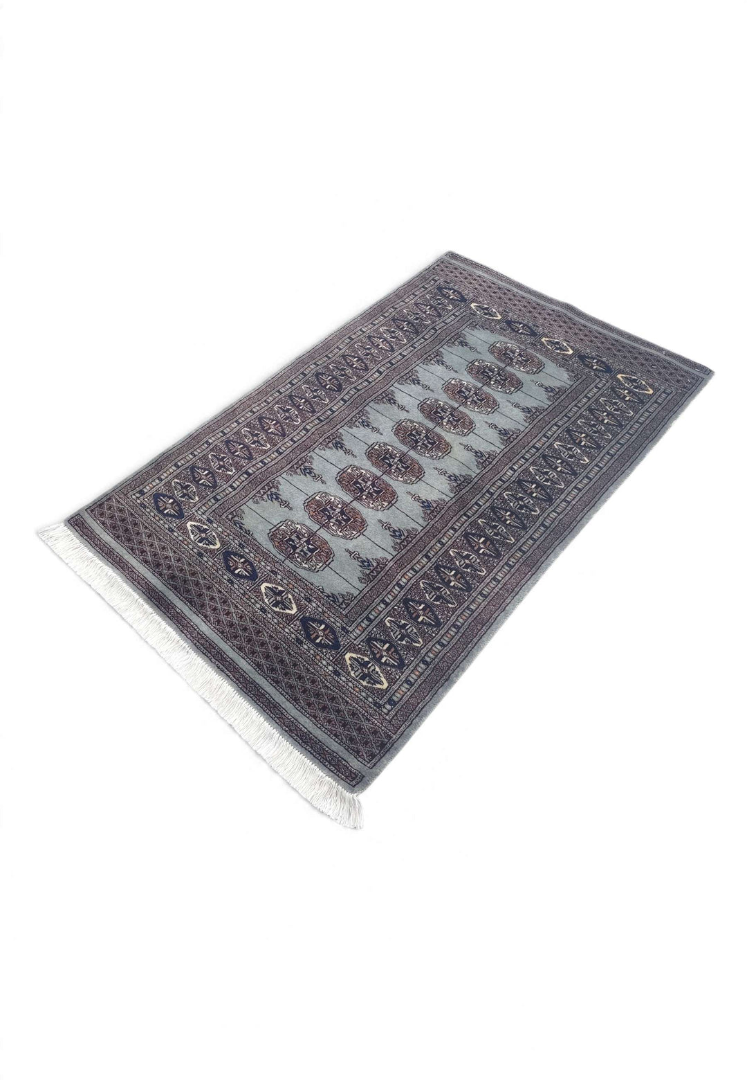 Slate Grey Gul Bokhara