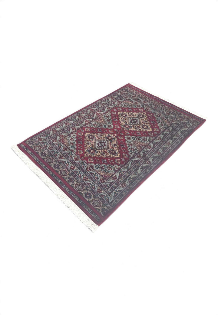 Deep Wine Diamond Medallion