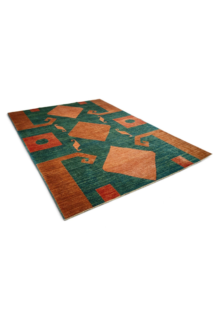 Burnt Orange Diamond Ghazni
