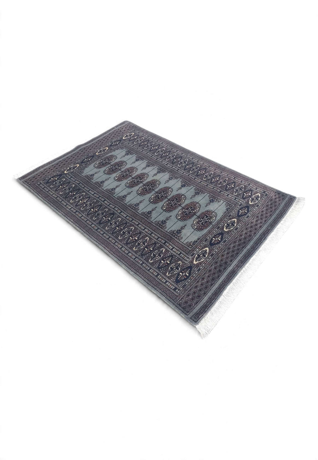 Slate Grey Gul Bokhara