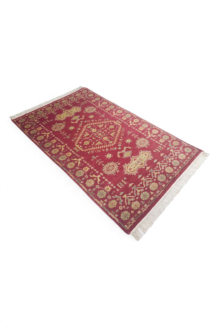 Ruby Red Medallion Kazak