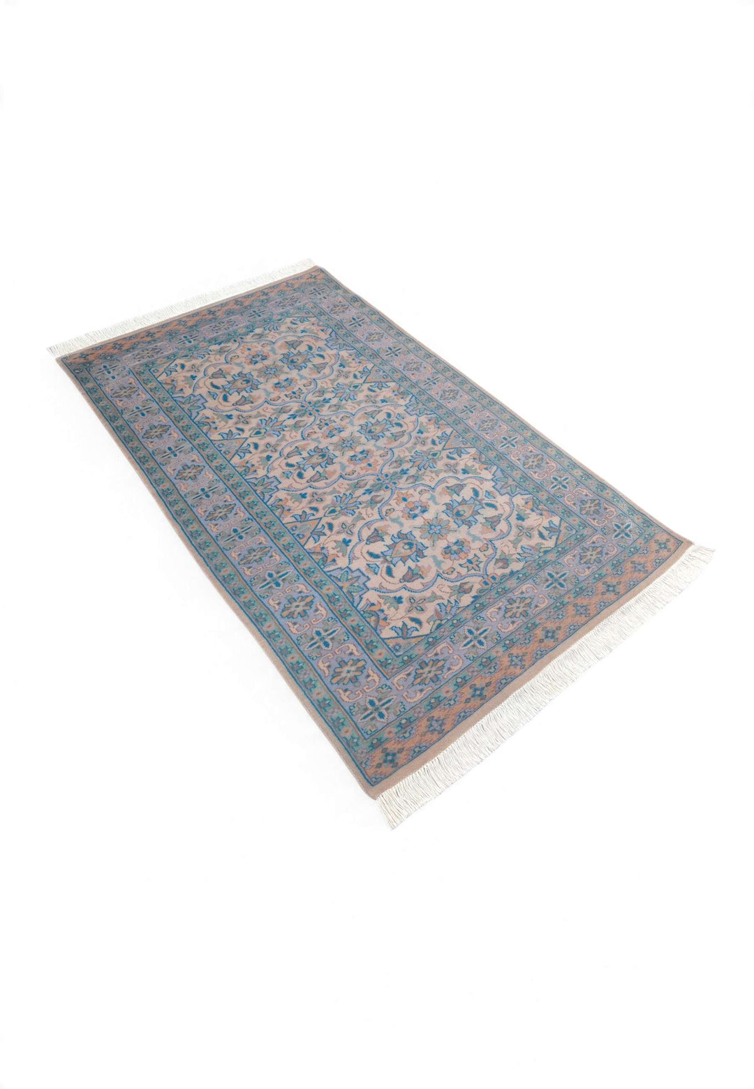 Warm Beige Floral Lattice