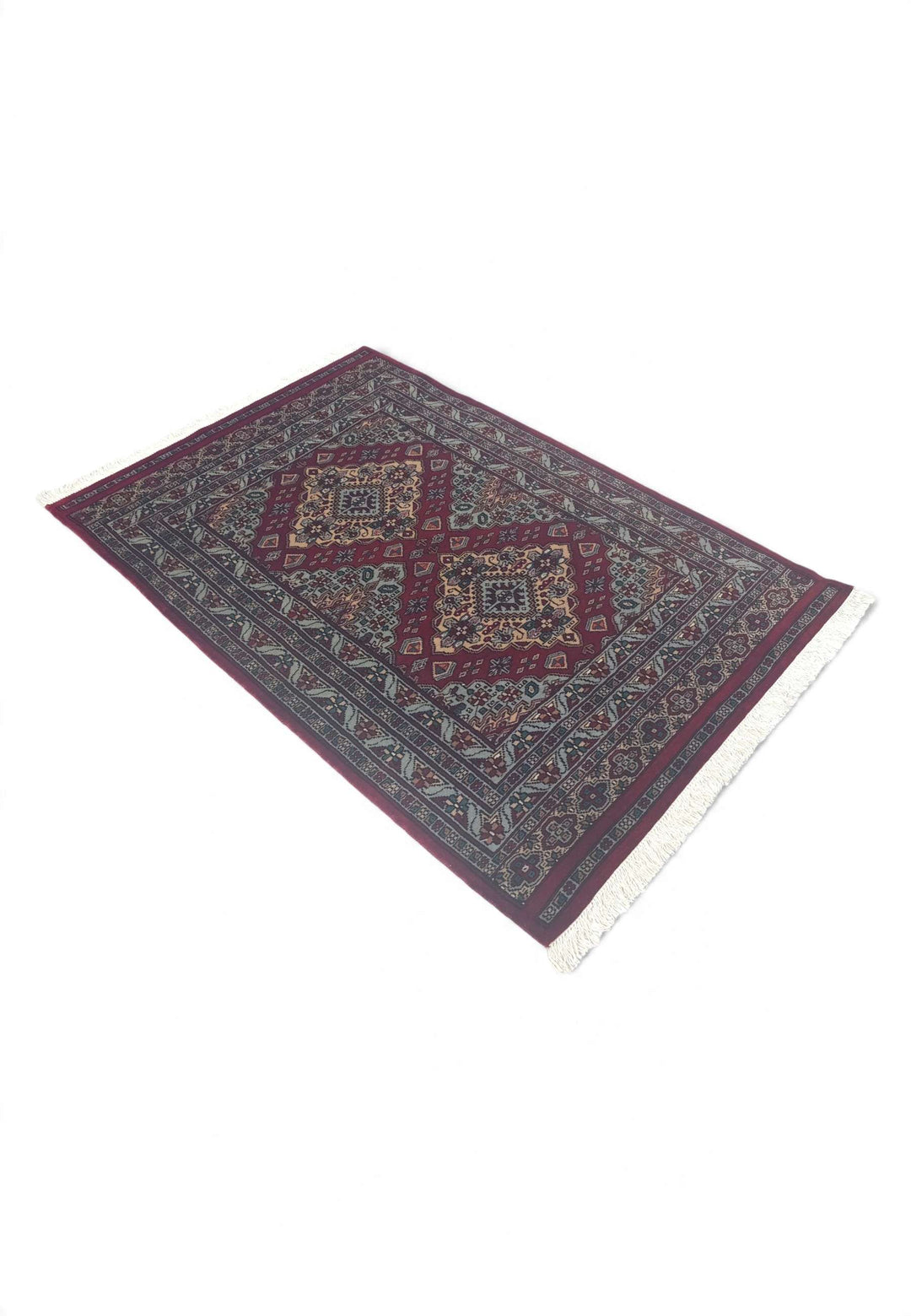 Deep Wine Diamond Medallion