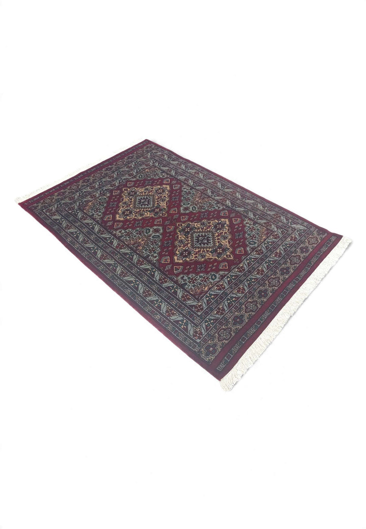 Deep Wine Diamond Medallion