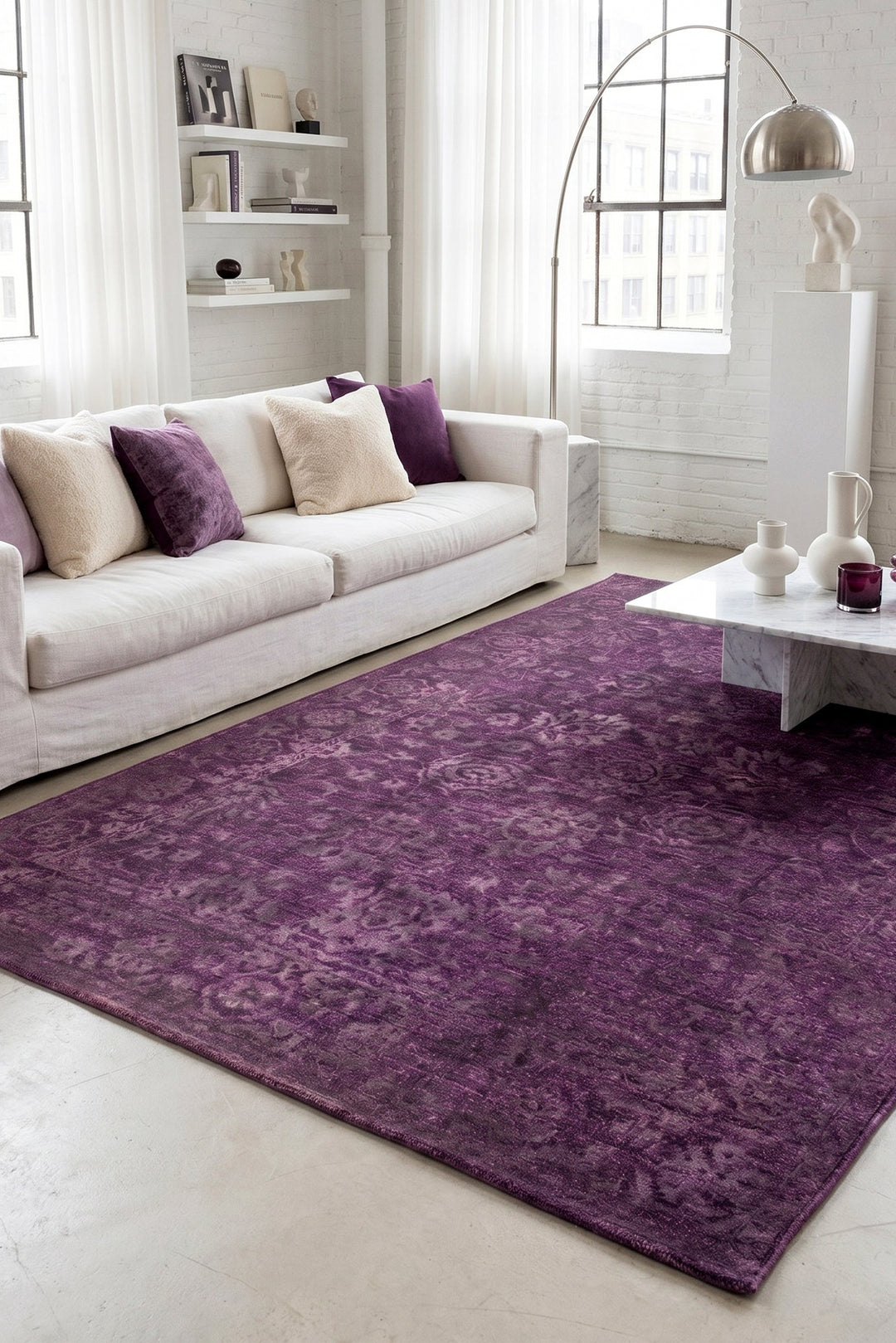 Purple Gabbeh Rug 