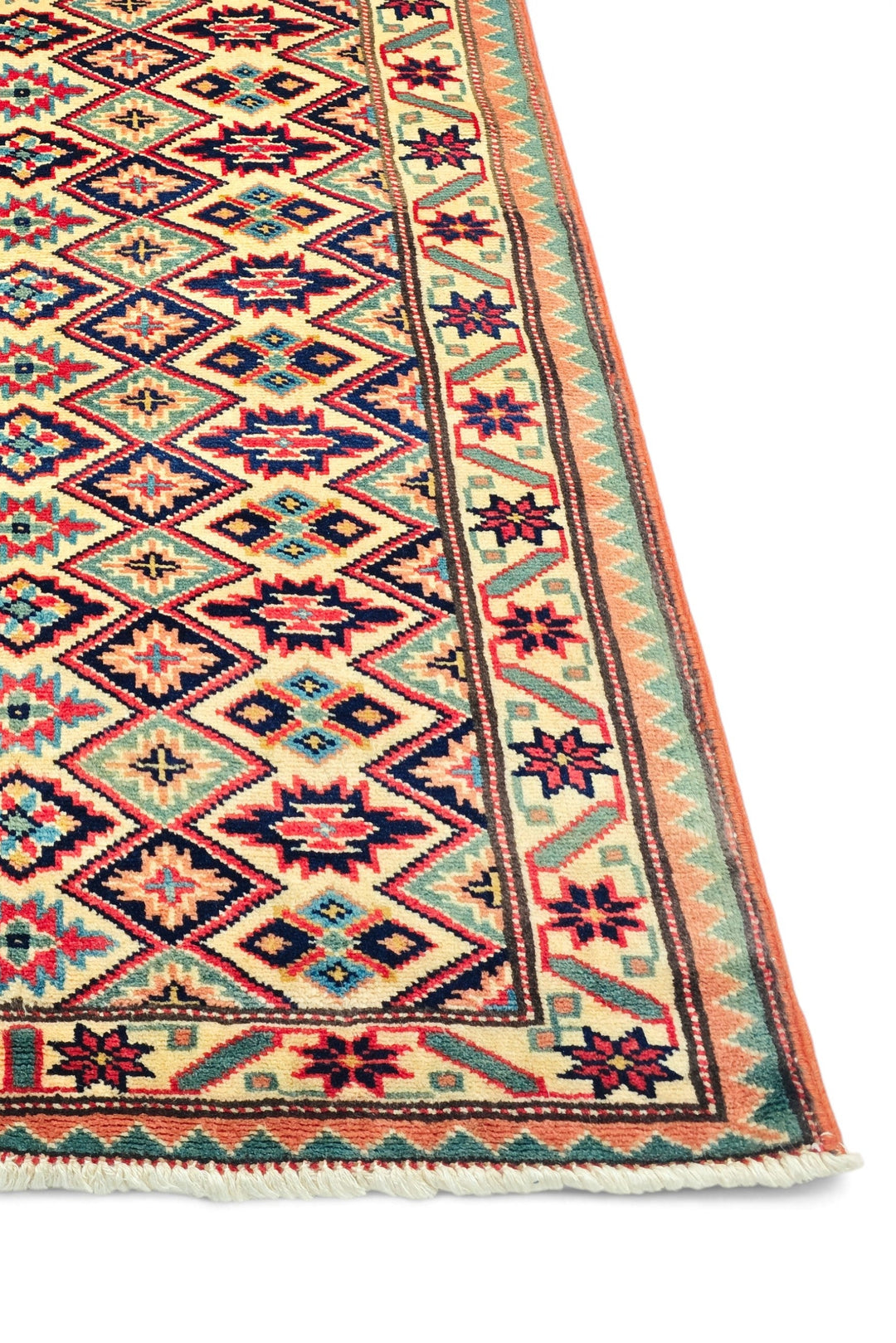 Cream Lattice Kazak