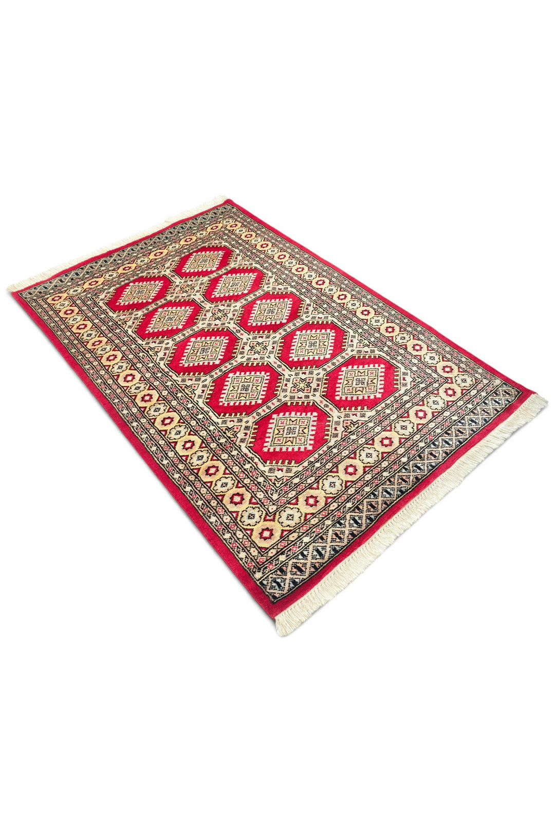 Cream Lattice Jaldar