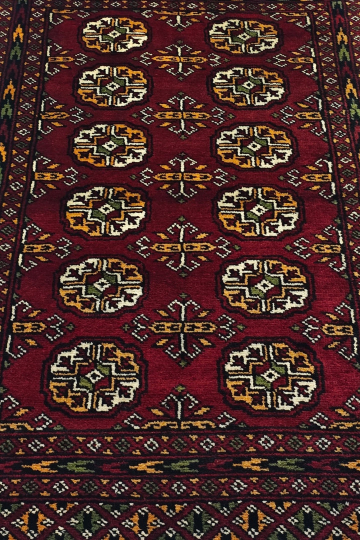 Burgundy Gül Bokhara