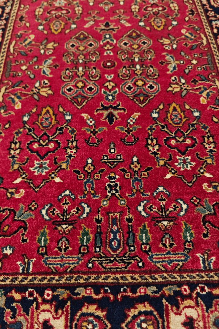 Red Sarouk Floral
