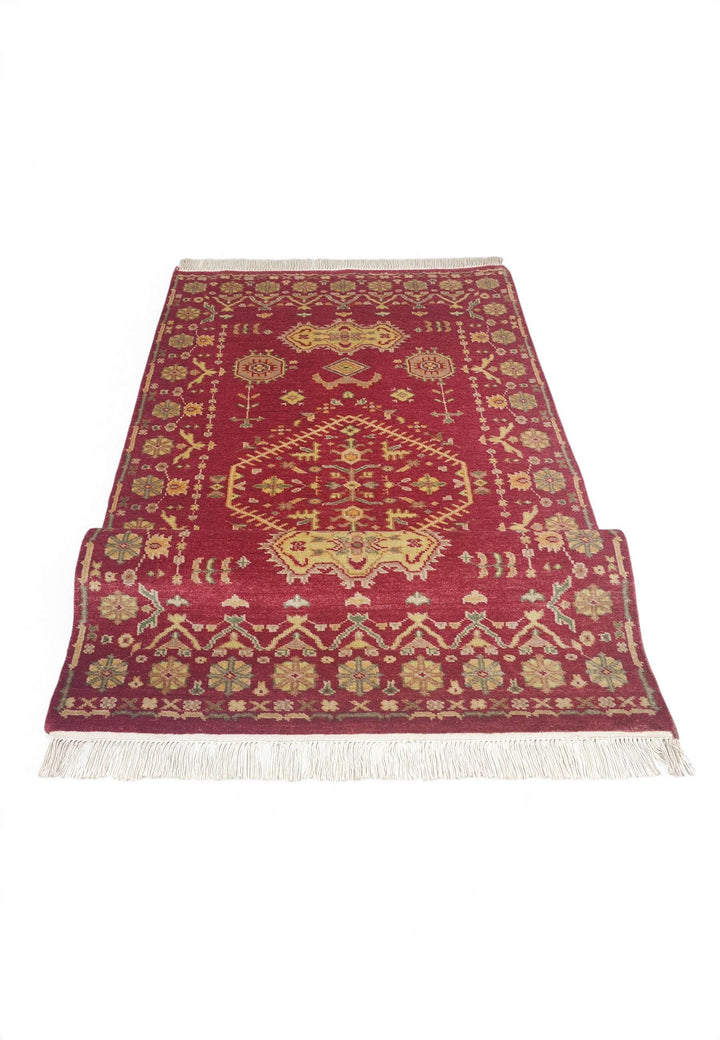 Ruby Red Medallion Kazak