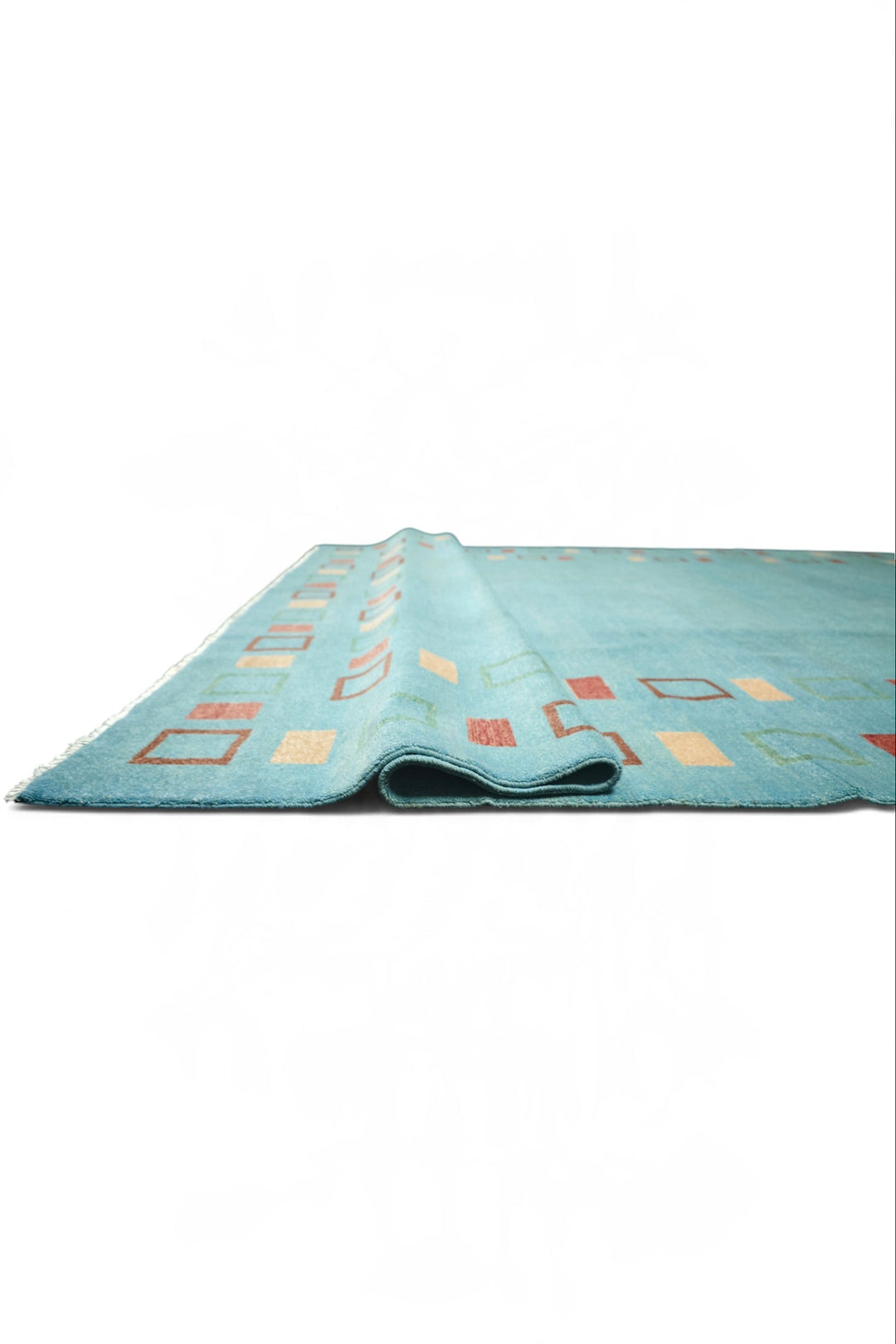 Soft Turquoise Modern Ghazni