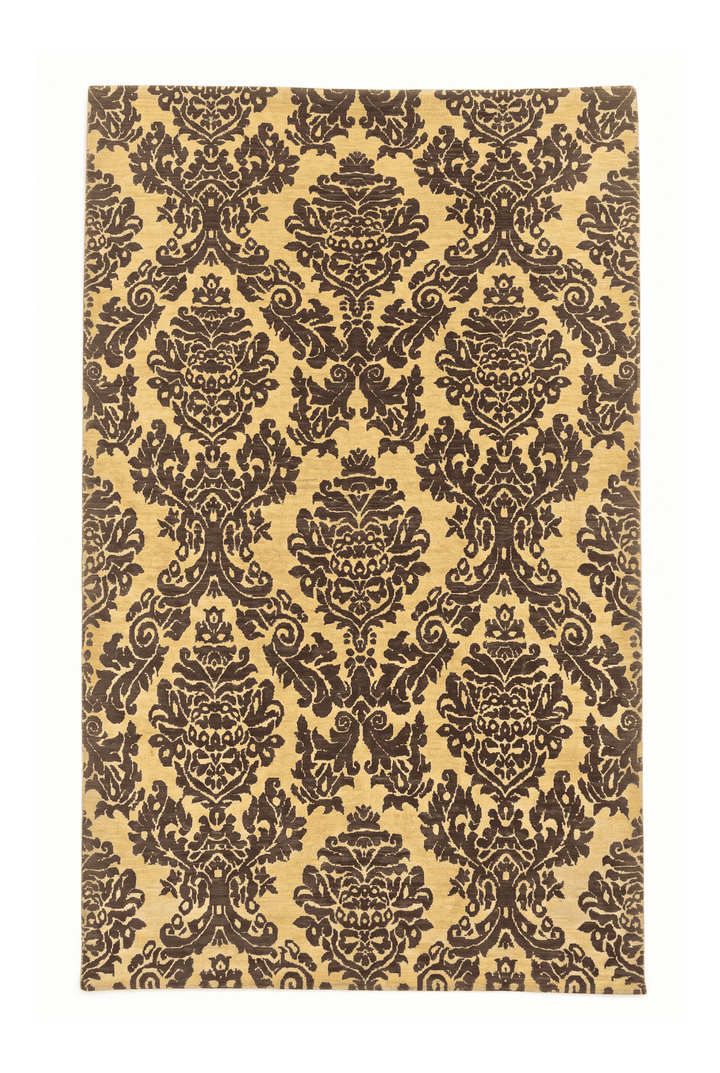 Gold Afghan Gabbeh rug, 135×196cm, about 1.5 tatami, hand-knotted