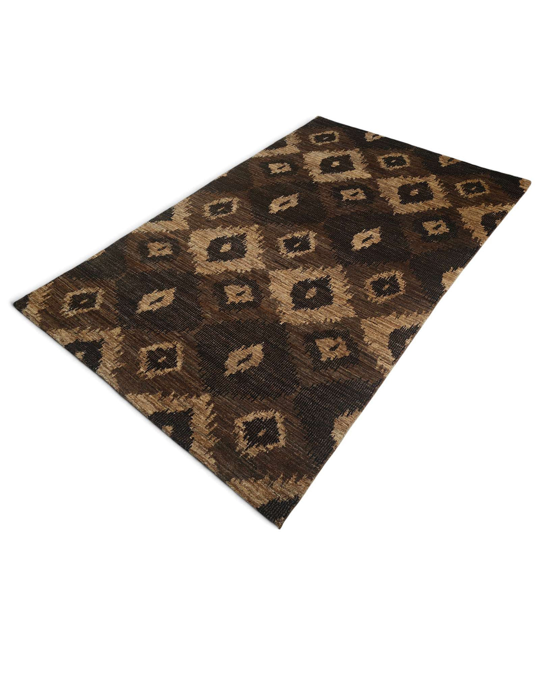 Bronze Afghan Gabbeh rug, Afghanistan craftsmanship