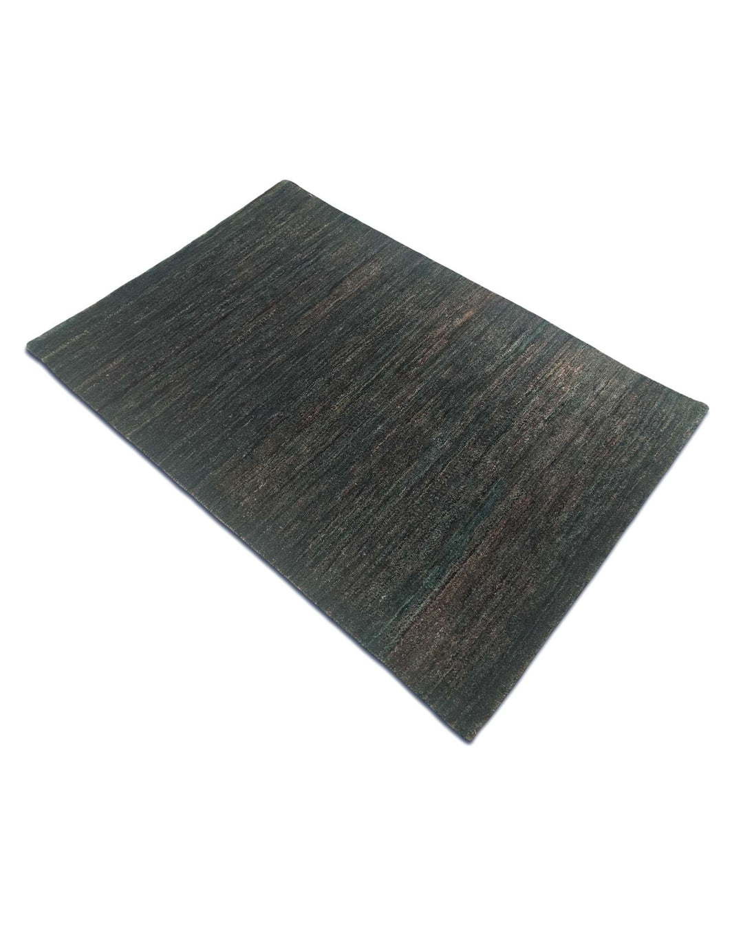 Forest green Afghan Gabbeh rug, Afghanistan craftsmanship