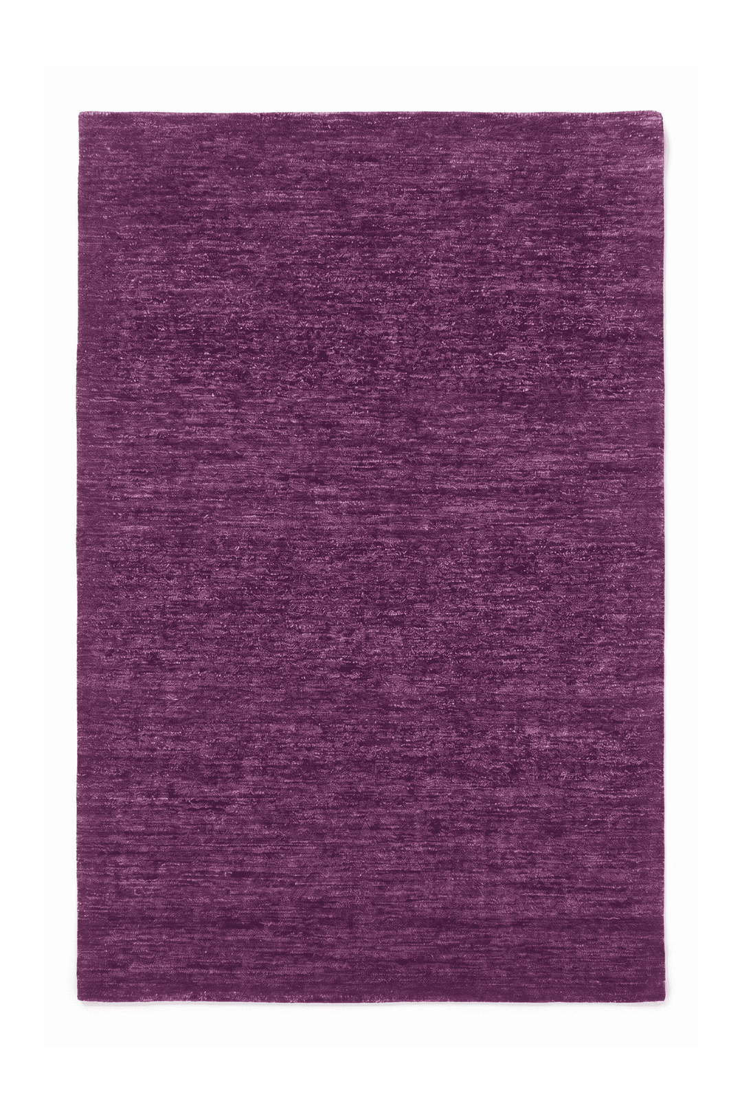 Mulberry purple Afghan Gabbeh rug, hand-knotted natural dye wool
