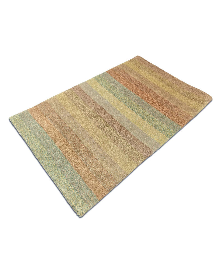 Pastel multicolour Afghan Gabbeh rug, Afghanistan craftsmanship