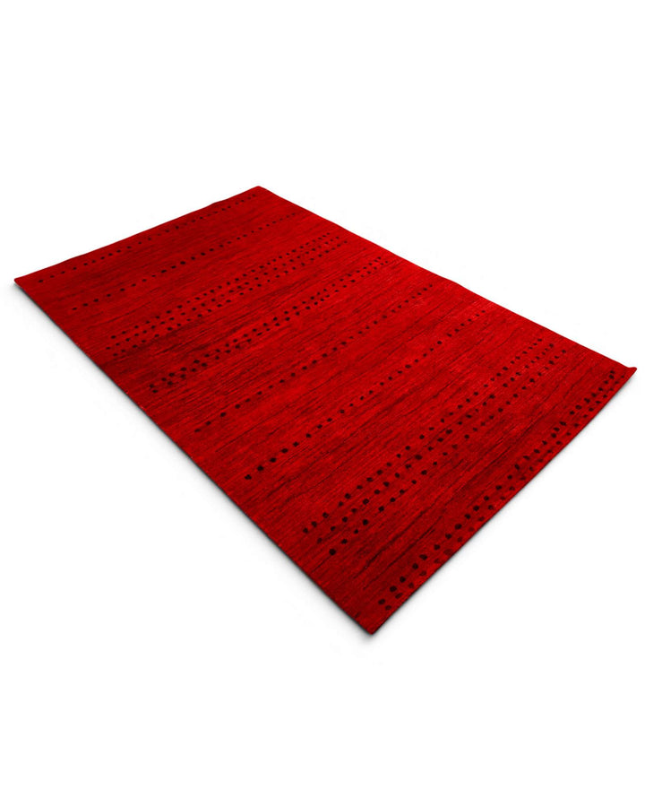 Red Afghan Gabbeh rug 121×190cm, Afghanistan craftsmanship