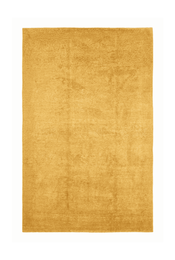 Saffron gold Afghan Gabbeh rug, 149×222cm, about 2 tatami