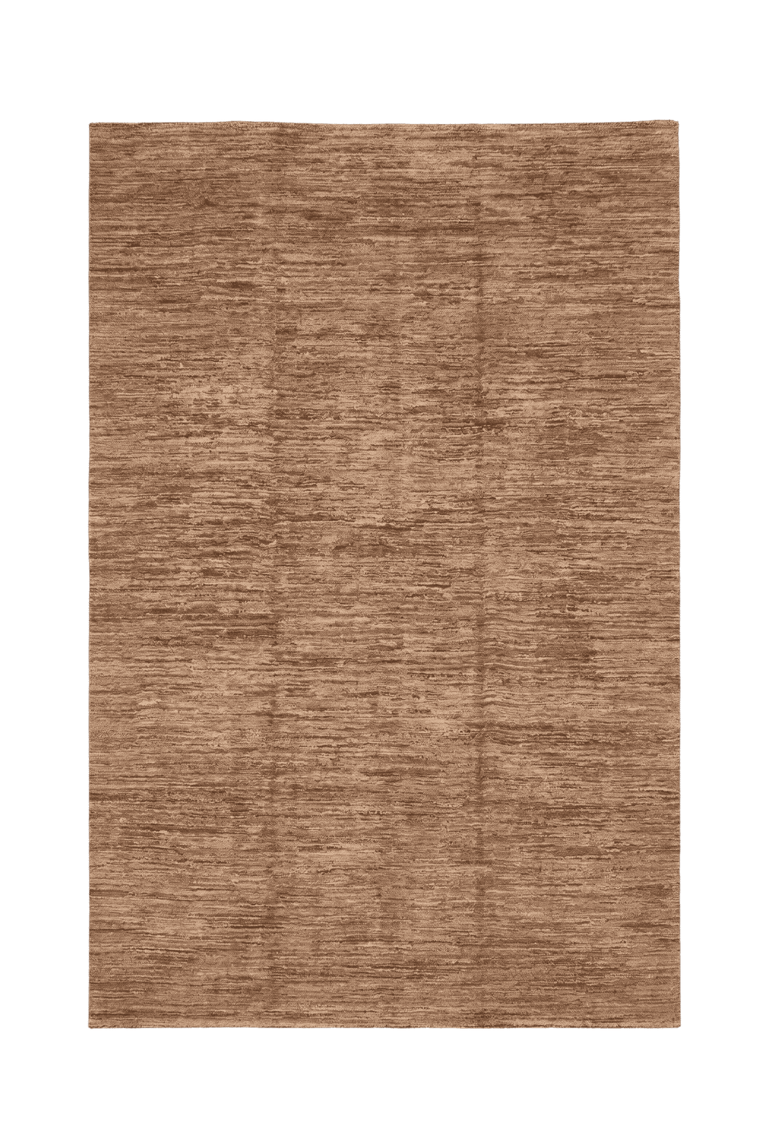 Natural camel plain field Afghan rug in undyed Ghazni wool