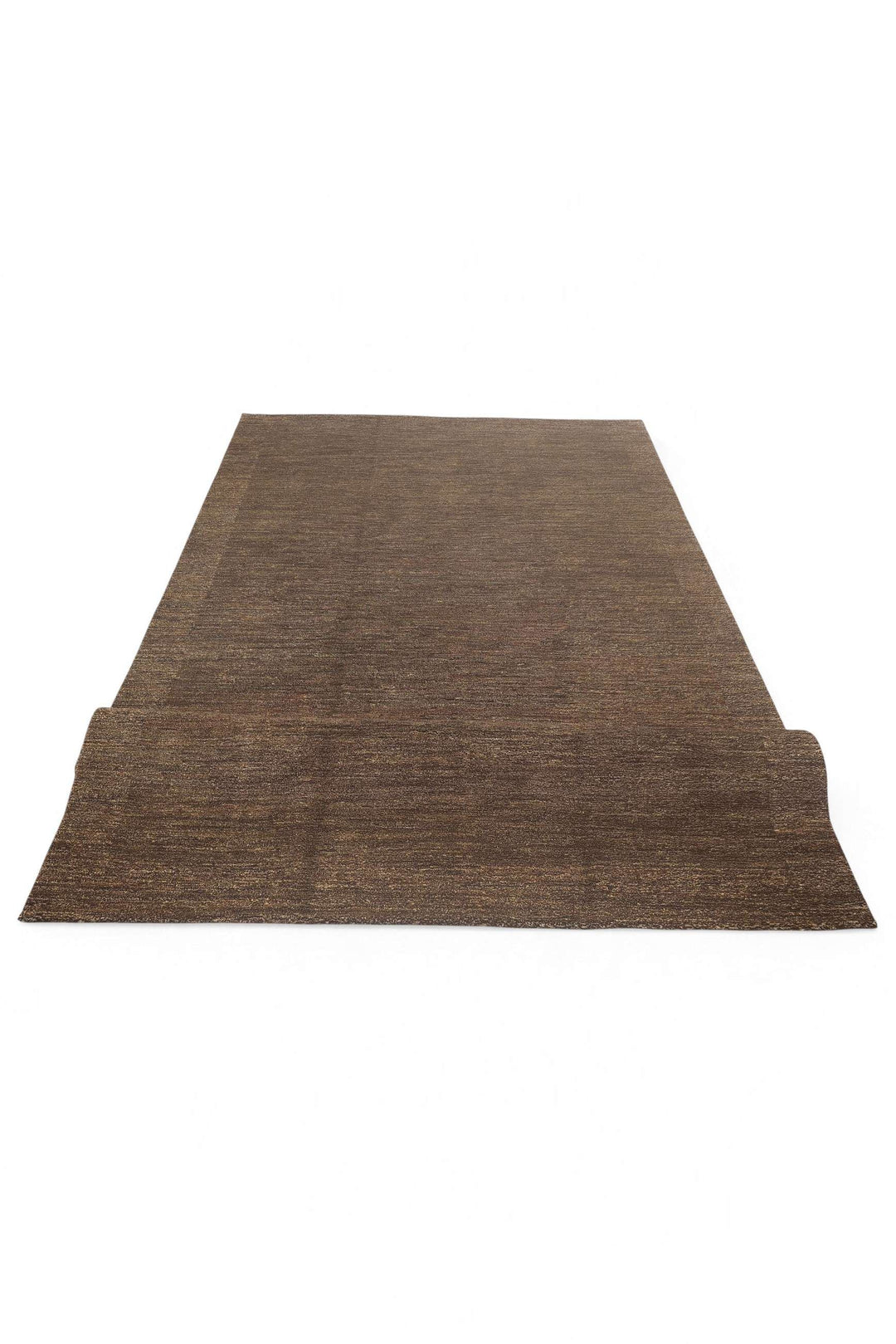 Cocoa Brown Afghan Ghazni Rug, hand-knotted, 196×293cm, photo 6
