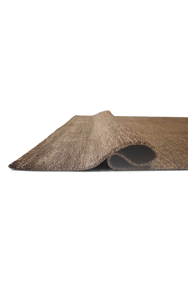 Cocoa Brown Afghan Ghazni Rug, hand-knotted, 196×293cm, photo 7