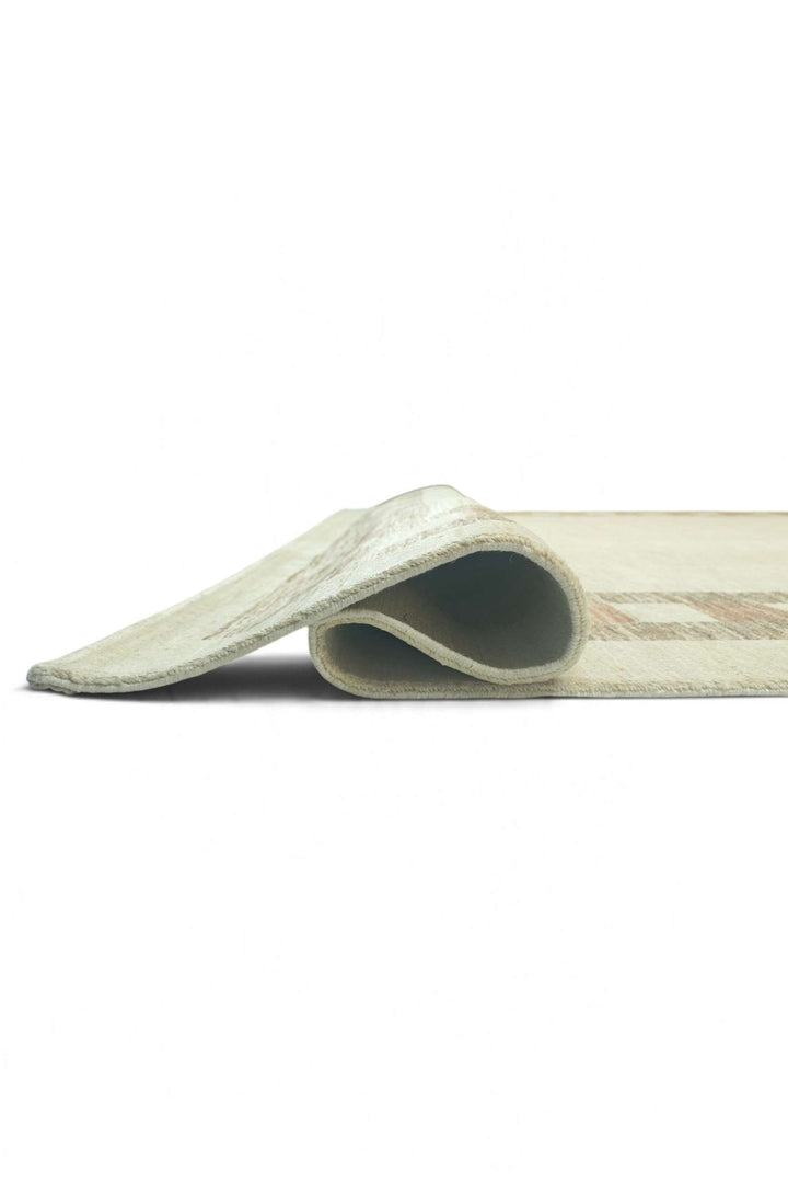 Cream Afghan Ghazni Rug, hand-knotted, 200×294cm, photo 8