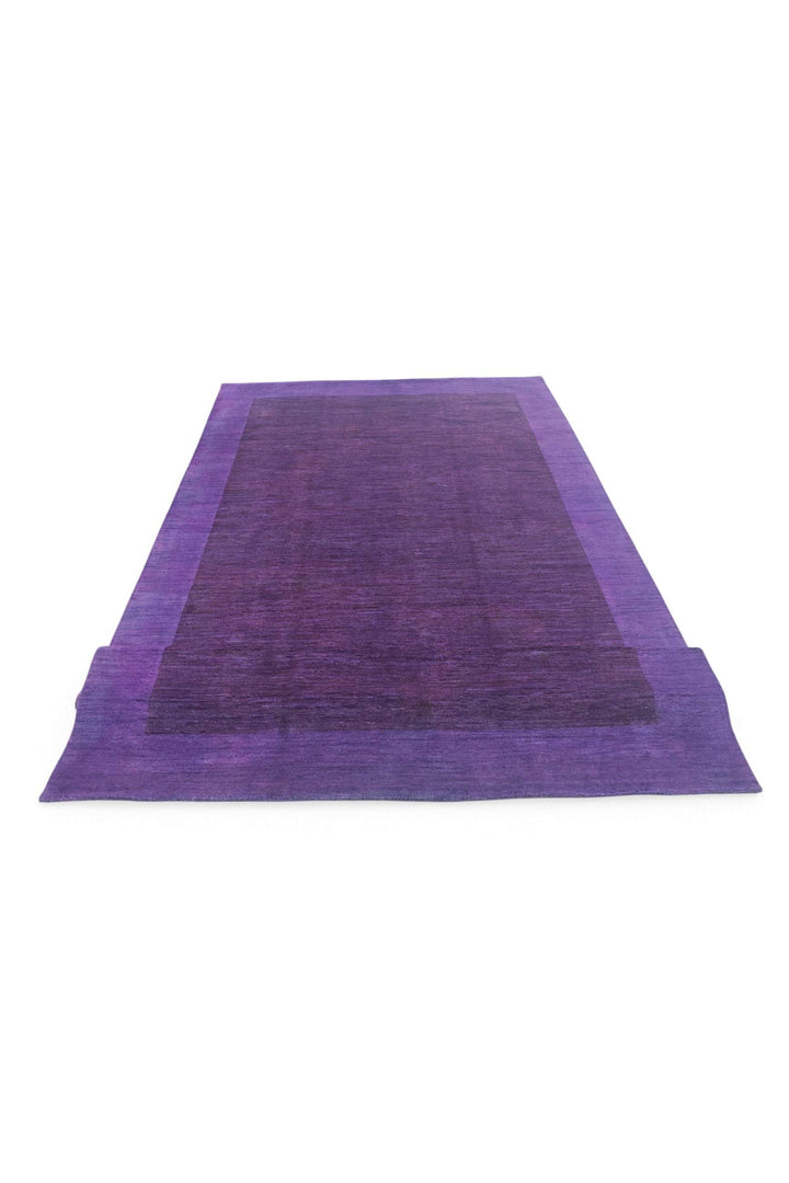 Deep Violet Afghan Ghazni Rug, hand-knotted, 197×314cm, photo 7