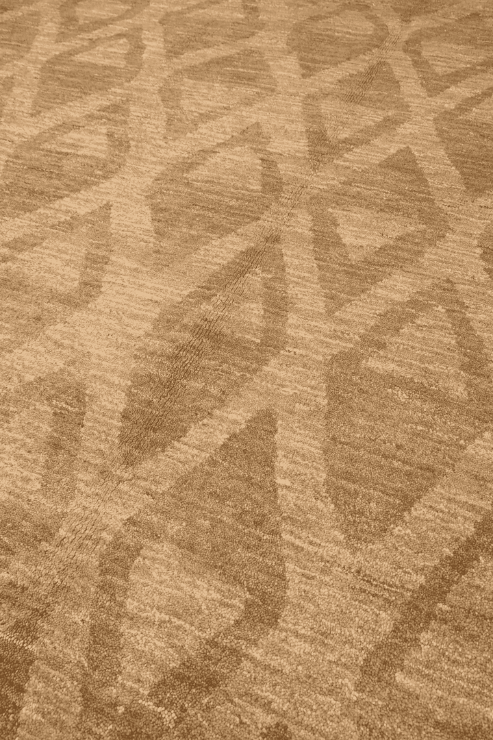 Dusty Taupe Afghan Ghazni Rug, hand-knotted, 196×323cm, photo 3