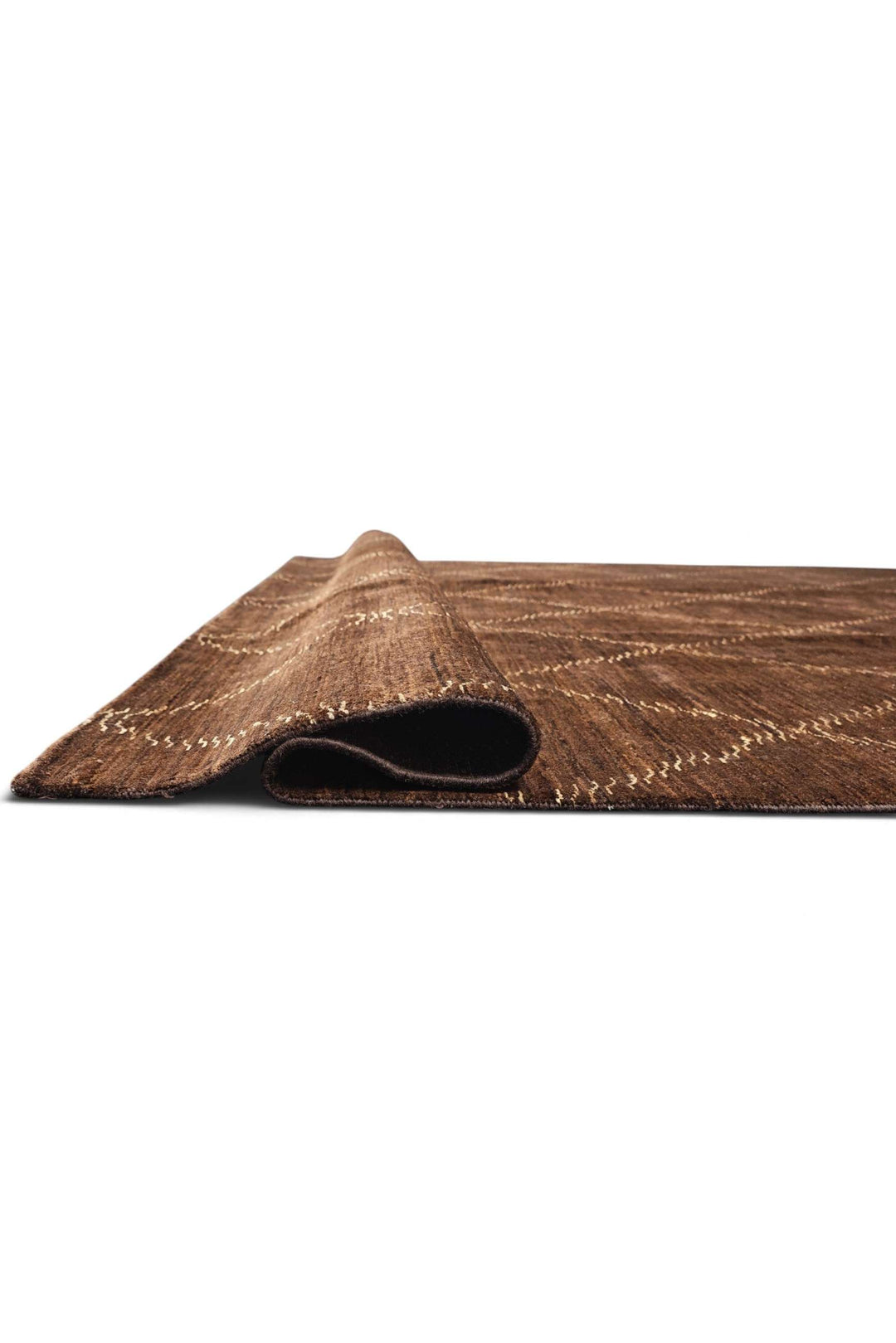 Espresso Afghan Ghazni Rug, hand-knotted, 198×302cm, photo 9