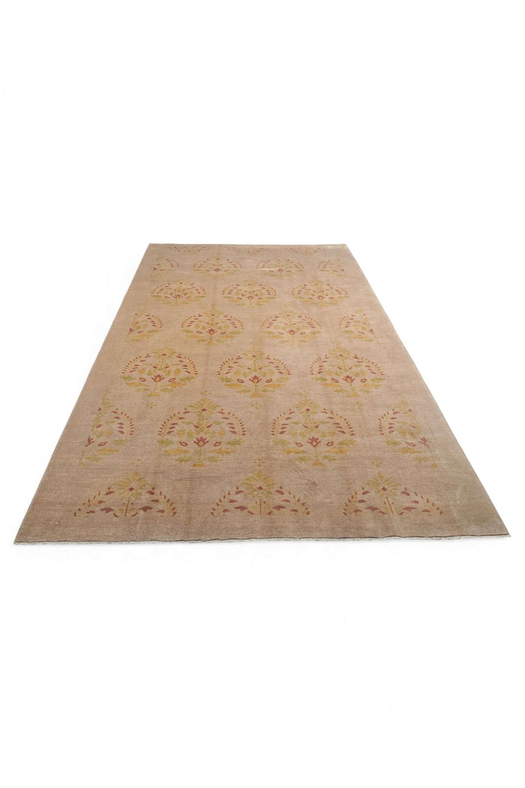 Greige Afghan Ghazni Rug, hand-knotted, 188×283cm, photo 5