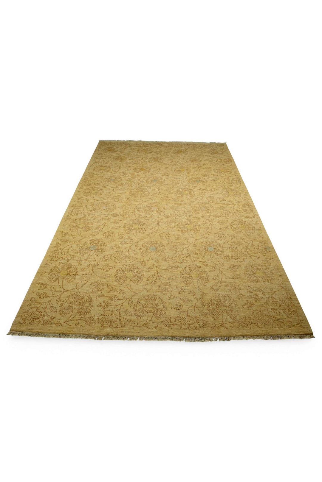Khaki Afghan Ghazni Rug, hand-knotted, 197×300cm, photo 5