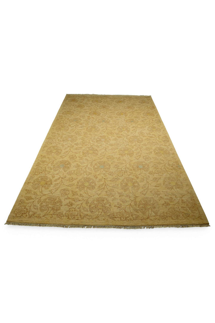 Khaki Afghan Ghazni Rug, hand-knotted, 197×300cm, photo 5