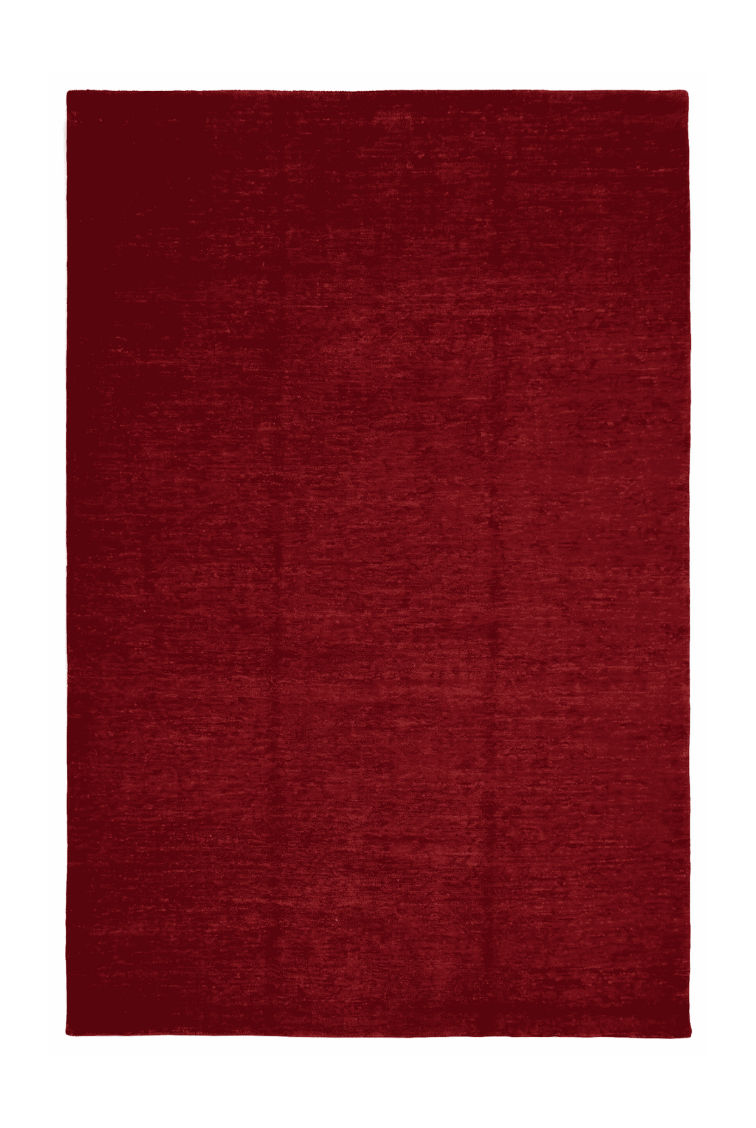 Madder red plain field Ghazni rug, 199×240cm, about 3 tatami