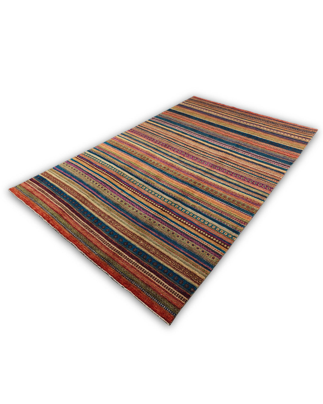 Multicolour Ghazni rug 196×319cm, Afghanistan craftsmanship