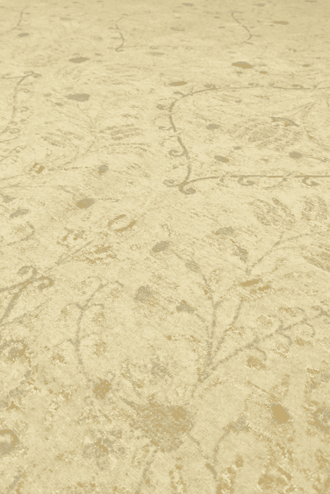 Antique Cream Afghan Ghazni Silk Rug, hand-knotted, 199×294cm, photo 5