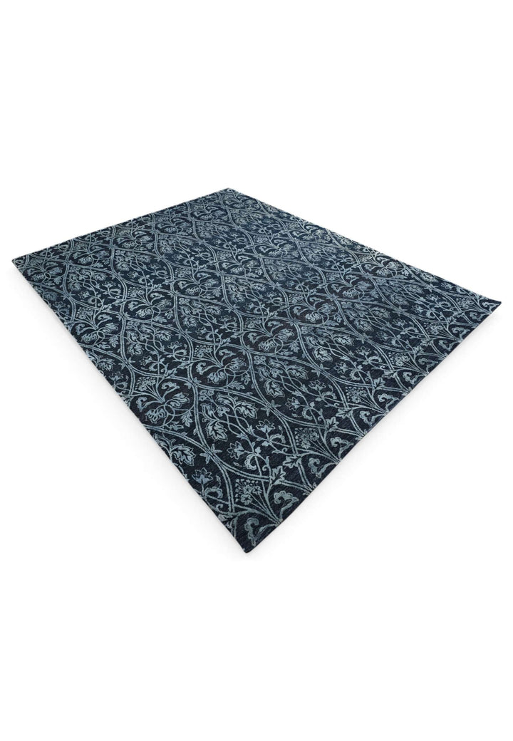 Indigo Ghazni rug 299×234cm, Afghanistan craftsmanship